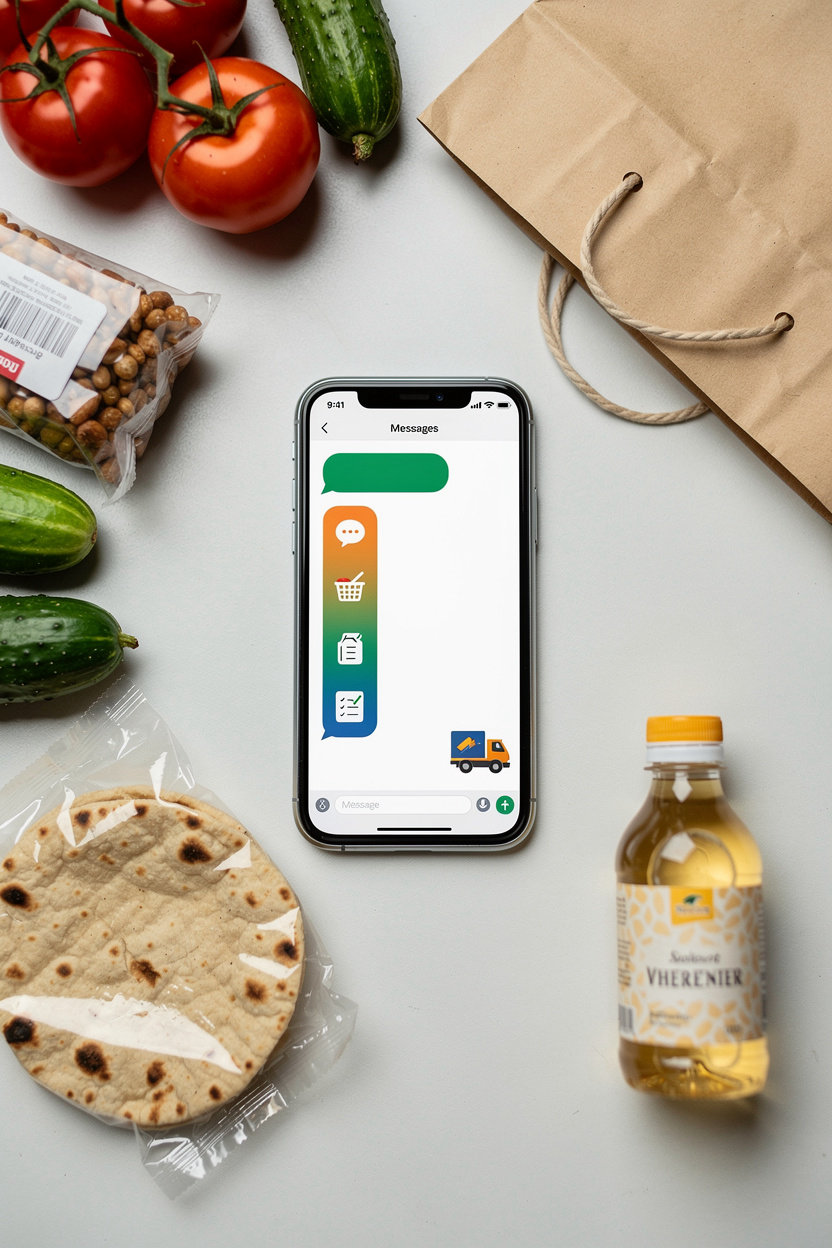 تموينات عيش الربوه تبوك - خطوات الطلب والتوصيل السريع للمواد الغذائية